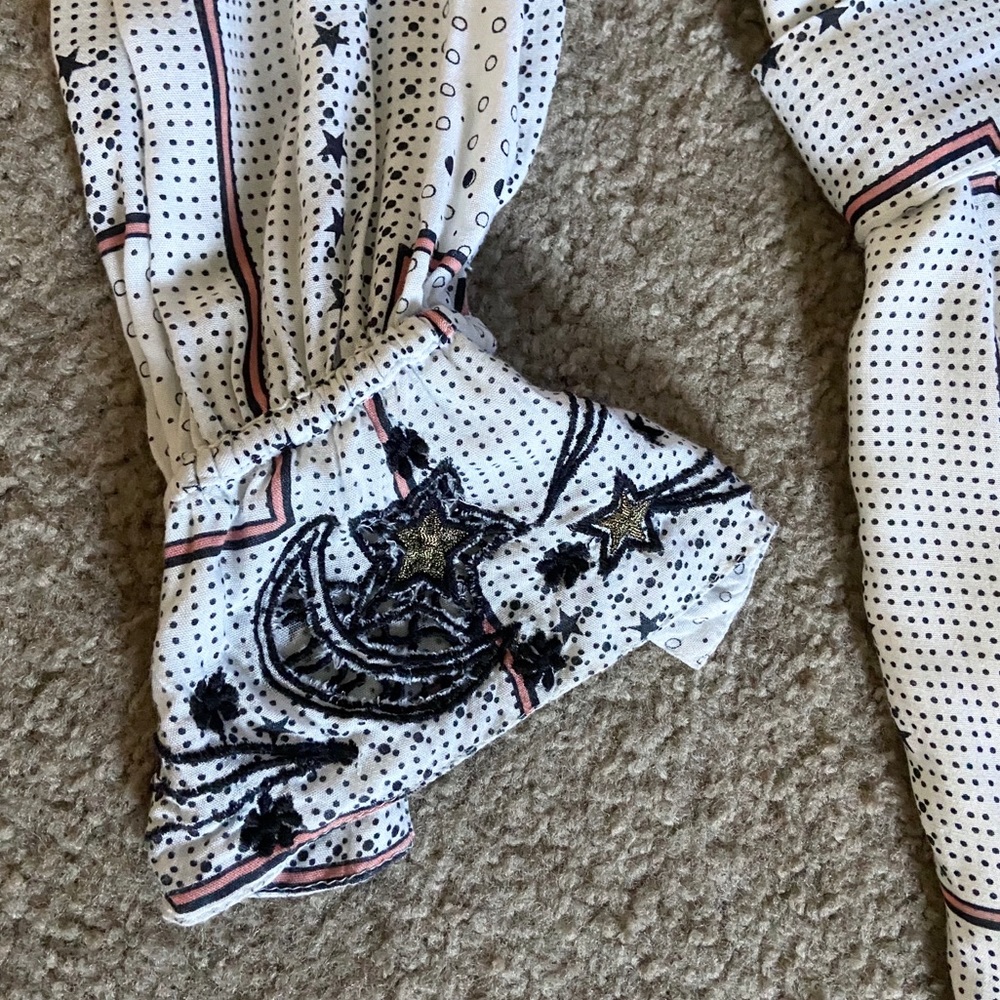 FREE PEOPLE 2pc Stairway To The Moon Set Outfit M - Picture 11 of 12